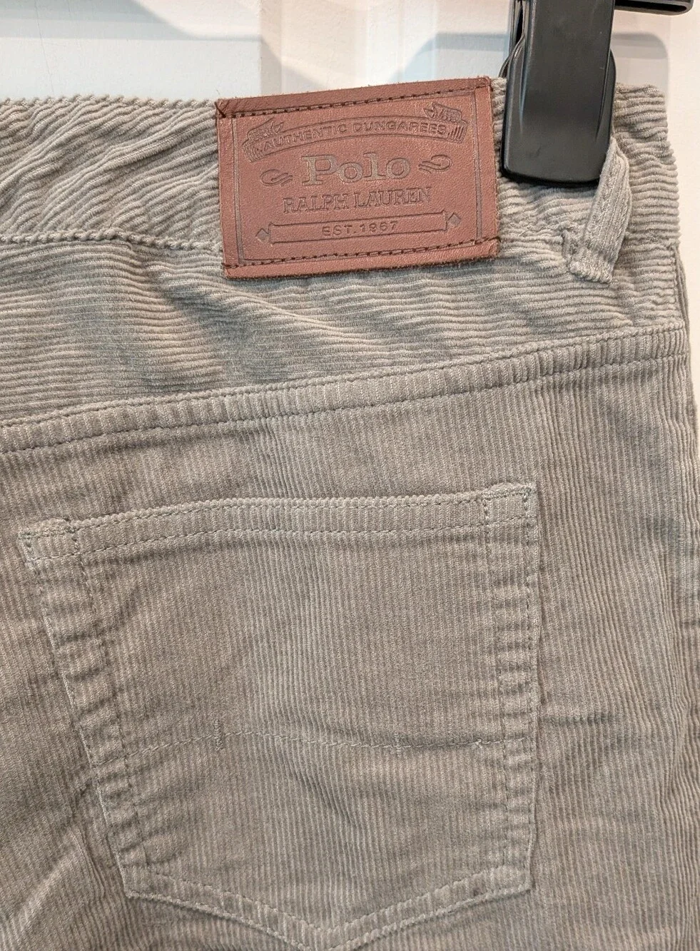 Polo Ralph Lauren khaki Corduroy Pants Size 18 Boy Old Money Preppy Kids classic